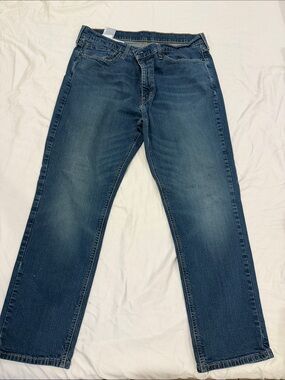 Levi's Men's Straight Jeans in Medium Blue Wash